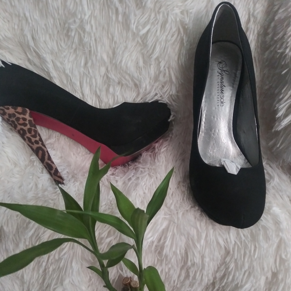 Suede High heel shoes